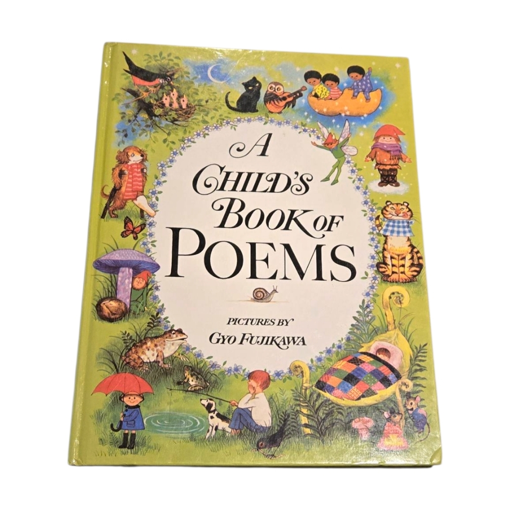A Childs Book of Poems Illustrated by Gyo Fujikawa Hardcover 2002 Backpack Books